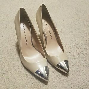 Chinese Laundry tan heels